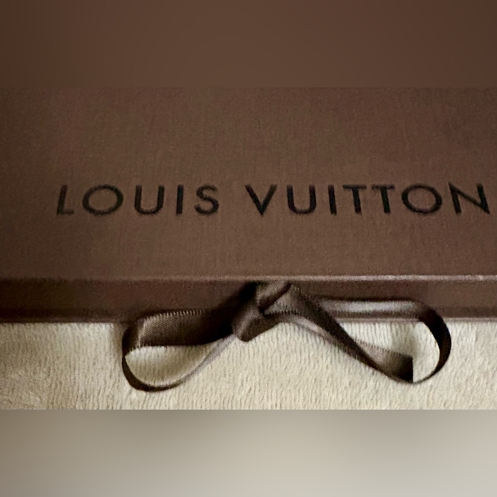Authentic Vintage Louis Vuitton Brown Receipt or Gift Card Box! - Picture 2 of 14